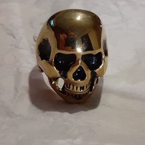 Stainless Steel Skull Ring